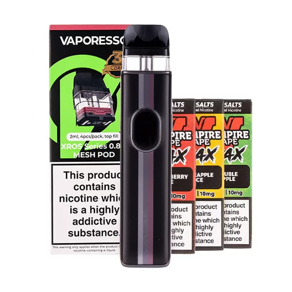 Vaporesso XROS 5 Pod Kit Bundle - Jade Green / 0.4ohm - Image 2