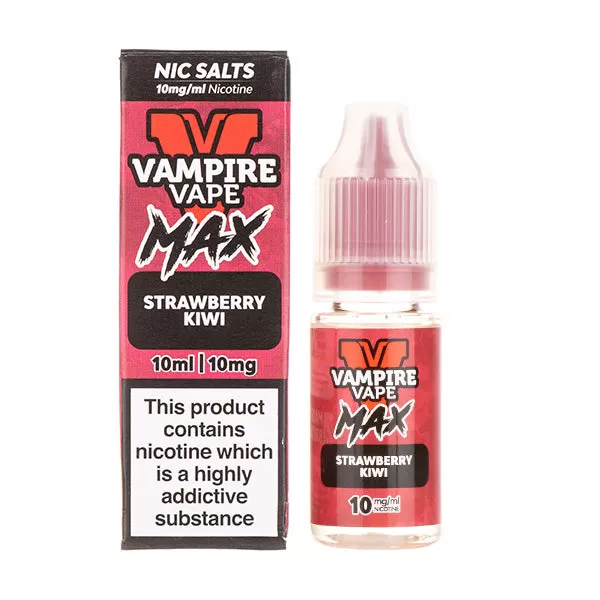 Strawberry Kiwi Nic Salt E-Liquid by Vampire Vape Max - 5mg