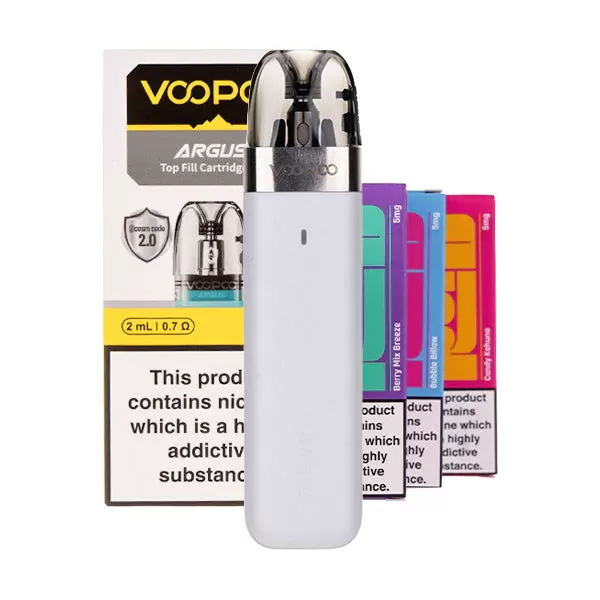 VooPoo Argus Z2 Pod Kit Bundle - Sunlight Orange / 0.7ohm - Image 2