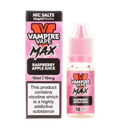 Raspberry Apple Juice Nic Salt E-Liquid by Vampire Vape Max - 10mg