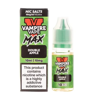 Double Apple Nic Salt E-Liquid by Vampire Vape Max - 10mg