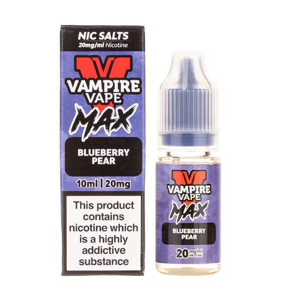 Blueberry Pear Nic Salt E-Liquid by Vampire Vape Max - 20mg - Image 2