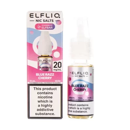 Blue Razz Cherry Nic Salt E-Liquid by Elf Bar ELFLIQ - 5mg