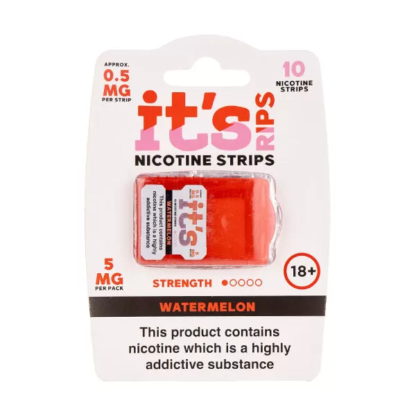 RIPS Watermelon Nicotine Strips by It's - 1mg