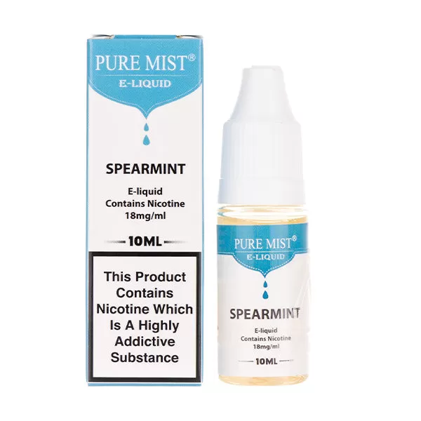 Spearmint E-Liquid by Pure Mist - 12mg