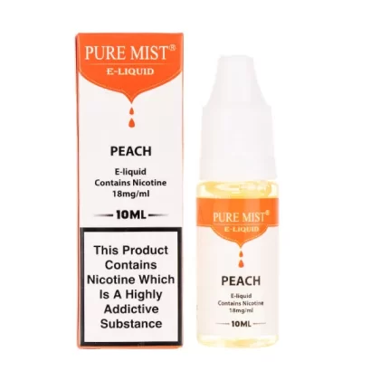 Peach E-Liquid by Pure Mist - 18mg