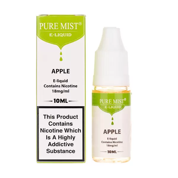 Apple E-Liquid by Pure Mist - 18mg