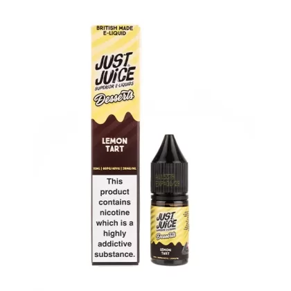 Lemon Tart Nic Salt E-Liquid by Just Jam Desserts - 20mg