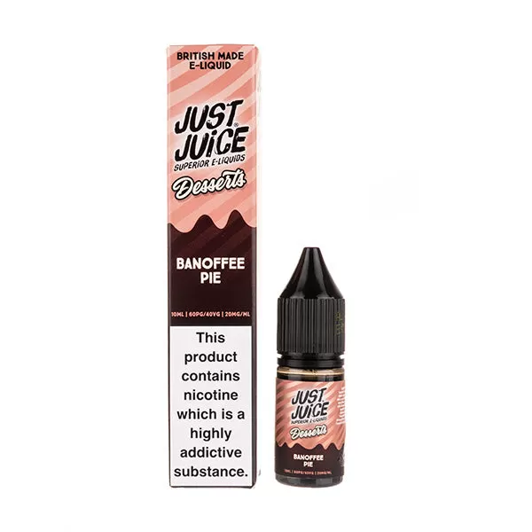 Banoffee Pie Nic Salt E-Liquid by Just Jam Desserts - 5mg