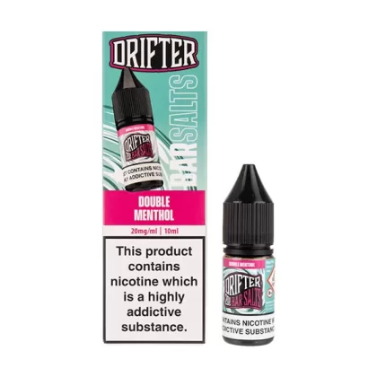 Double Menthol Nic Salt E-Liquid by Drifter - 10mg