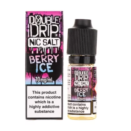 Berry Ice Nic Salt E-Liquid by Double Drip - 10mg