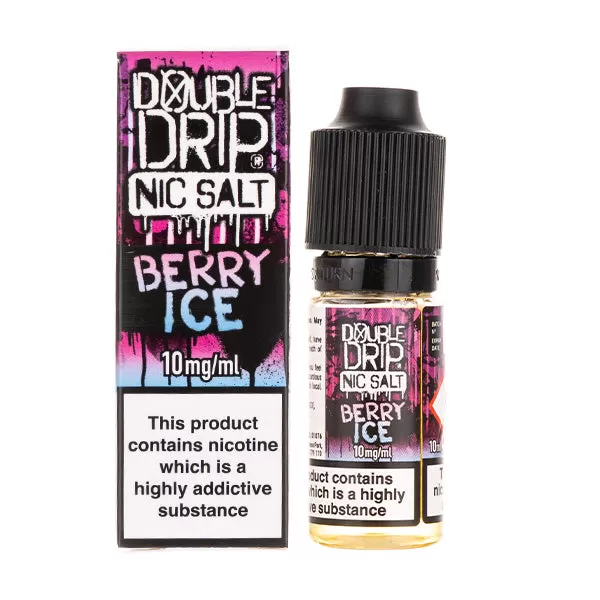 Berry Ice Nic Salt E-Liquid by Double Drip - 10mg