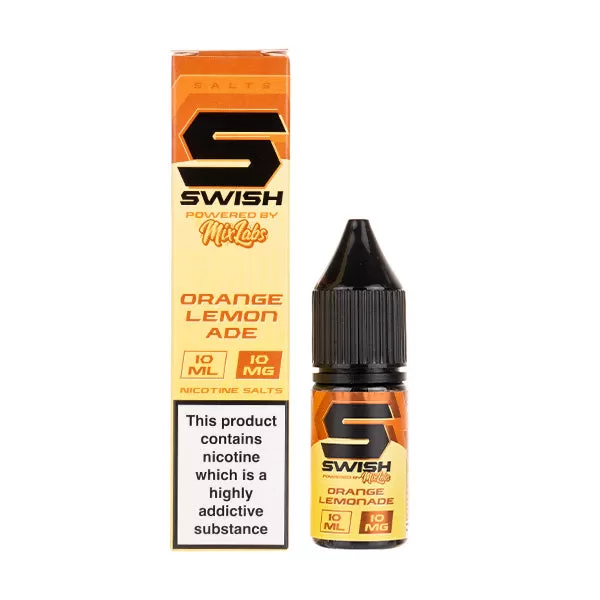 Orange Lemonade Nic Salt E-Liquid by Swish - 10mg