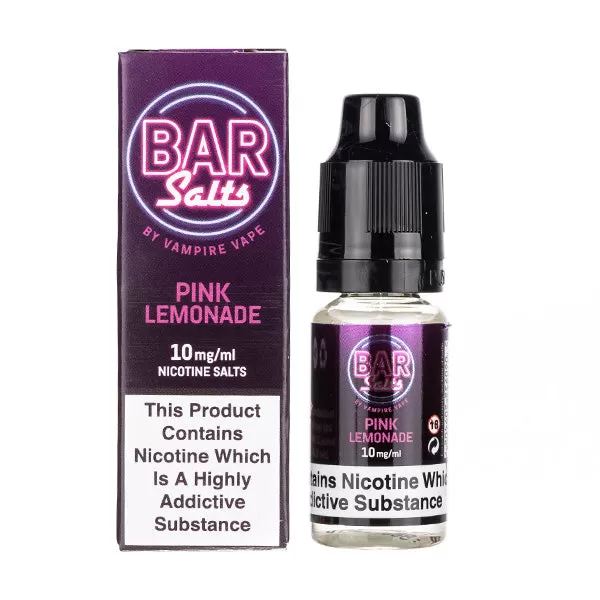 Pink Lemonade Nic Salt E-Liquid by Vampire Vape Bar Salts - 5mg