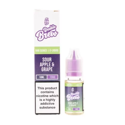 Sour Apple & Grape Double Brew Bar Series by Ohm Brew - 10mg