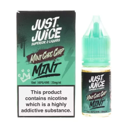 Choc Chip Mint Nic Salt E-Liquid by Just Juice - 5mg