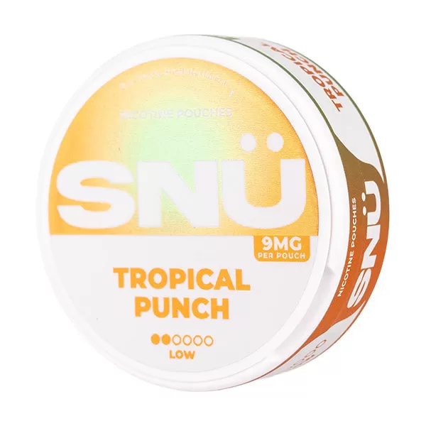 Tropical Punch Nicotine Pouches by SNÜ - 12mg (Medium)