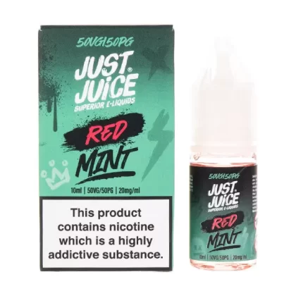 Red Mint Nic Salt E-Liquid by Just Juice - 10mg