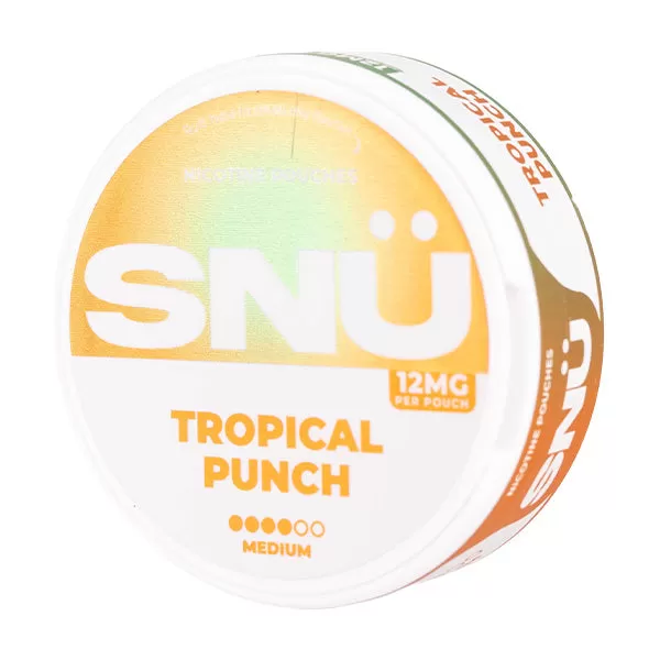 Tropical Punch Nicotine Pouches by SNÜ - 12mg (Medium) - Image 2