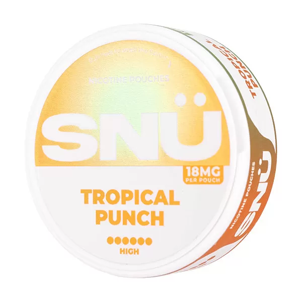 Tropical Punch Nicotine Pouches by SNÜ - 12mg (Medium) - Image 3