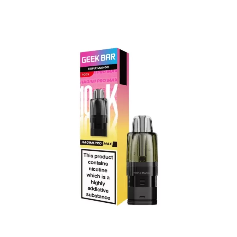 Geek Bar Hagimi Pro Max 10K Refill Pod Triple Mango - 20mg