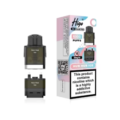 Higo BB Pulse 6000 Prefilled Pod Hub Hub Ice - 20mg