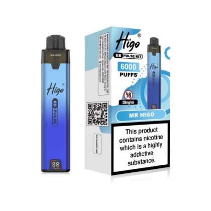 Higo BB Pulse 6000 Prefilled Pod Kit Mr Higo - 20mg