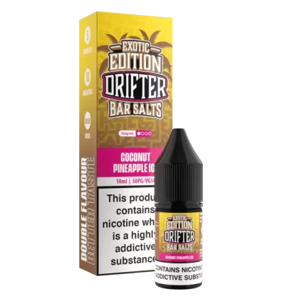 Drifter Bar Salts Exotic Edition Coconut Pineapple Ice Nic Salt - 20mg