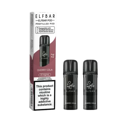 Elf Bar 600 Prefilled Pod Cherry Cola - 20mg