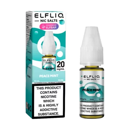 Elf Bar Elfliq Peace Mint E Liquid 10ml - 20mg