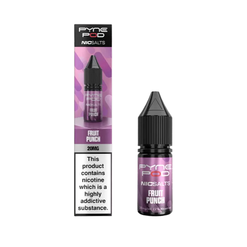 Pyne Pod Nic Salt Fruit Punch E-Liquid - 20mg