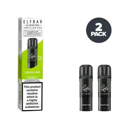 Lemon Lime Elf Bar 600 Prefilled Pods