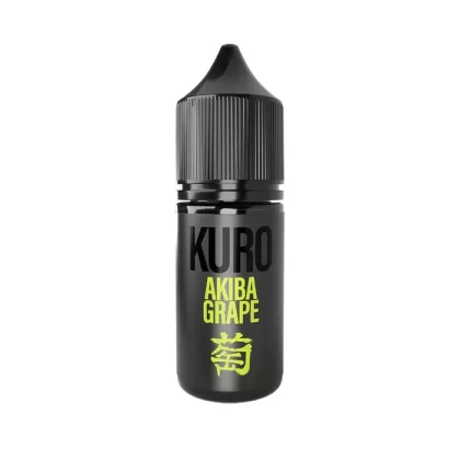 Akiba Grape 10ml Nic Salt E-Liquid by Kuro - 5 mg - Low Strength