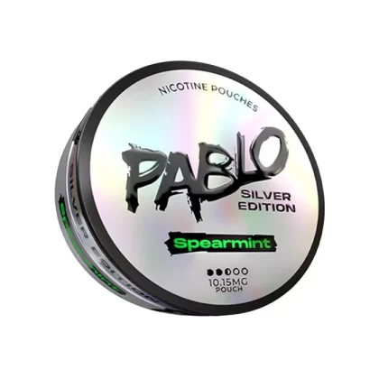 Pablo Spearmint Silver Edition Nicotine Pouches - Medium - 10.15mg