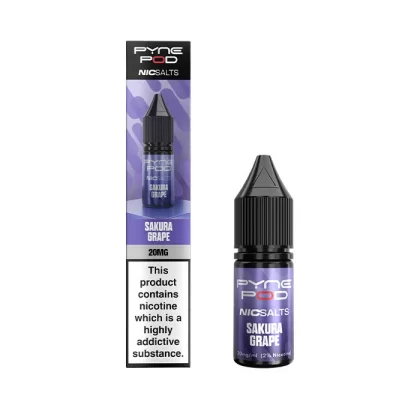 Sakura Grape Nic Salt E-Liquid by Pyne Pod - 5 mg - Low Strength