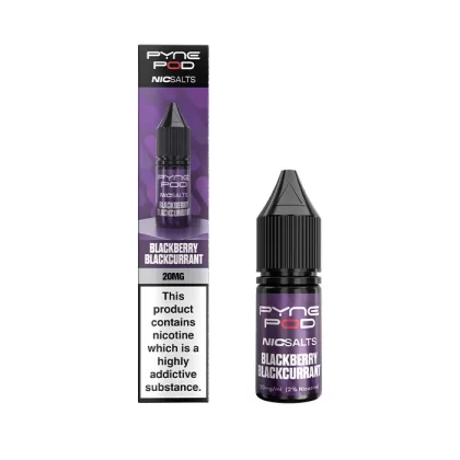 Blackberry Blackcurrant Nic Salt E-Liquid by Pyne Pod - 20 mg - High Strength