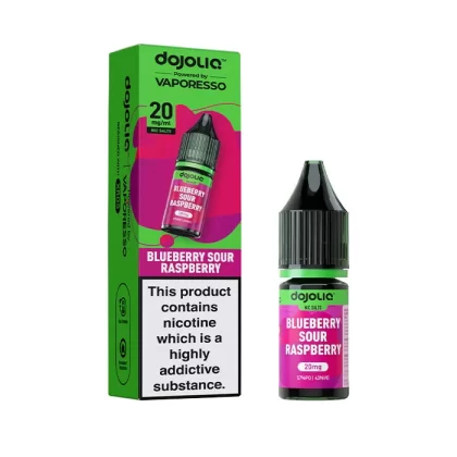 Blueberry Sour Raspberry Nic Salt by Vaporesso Dojoliq - 20 mg - High Strength