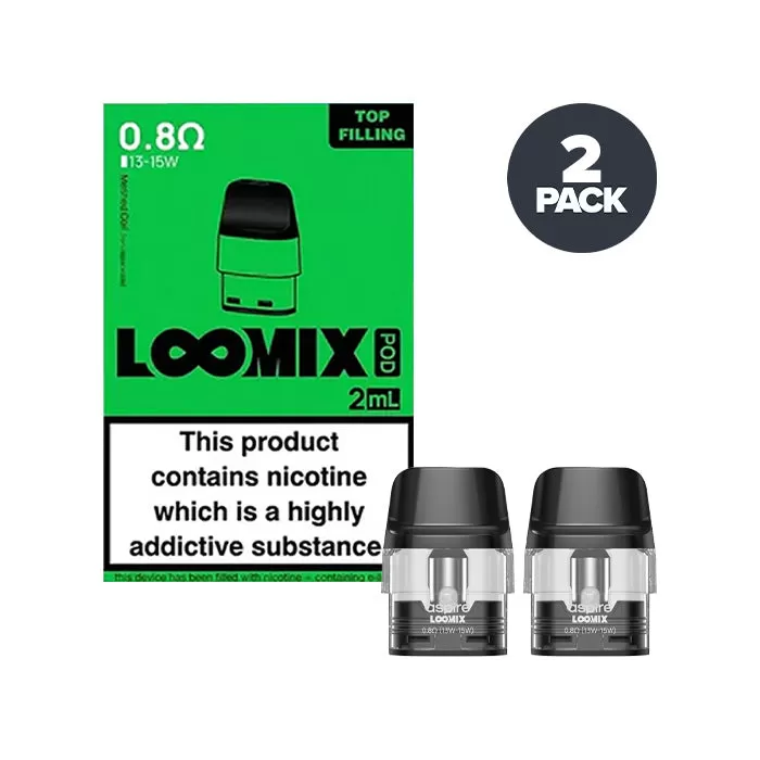 Aspire Loomix Replacement Pods - 1.0Ω
