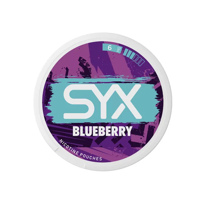 Blueberry SYX Nicotine Pouches - 12mg - Image 2