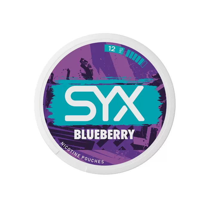 Blueberry SYX Nicotine Pouches - 12mg - Image 3