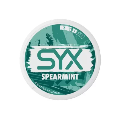 Spearmint SYX Nicotine Pouches - 12mg
