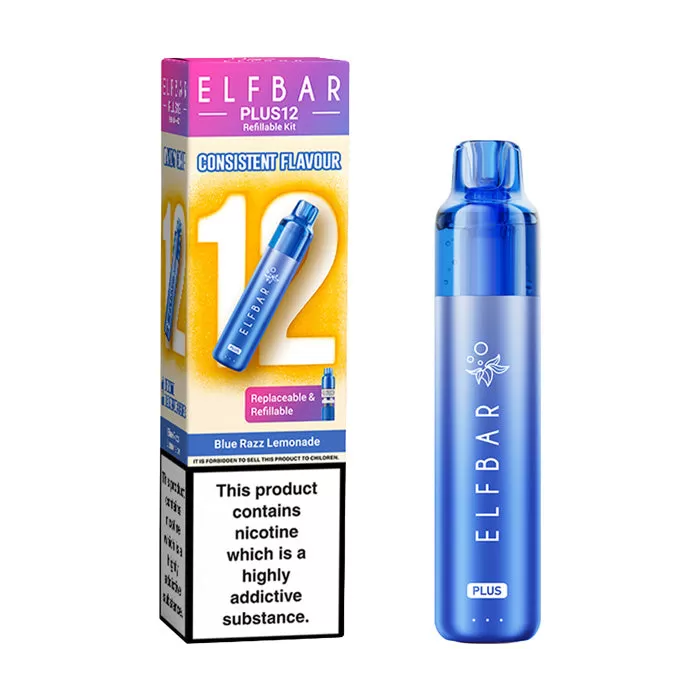 Elf Bar Plus 12 Prefilled Pod Kit - Banana Ice - Image 3