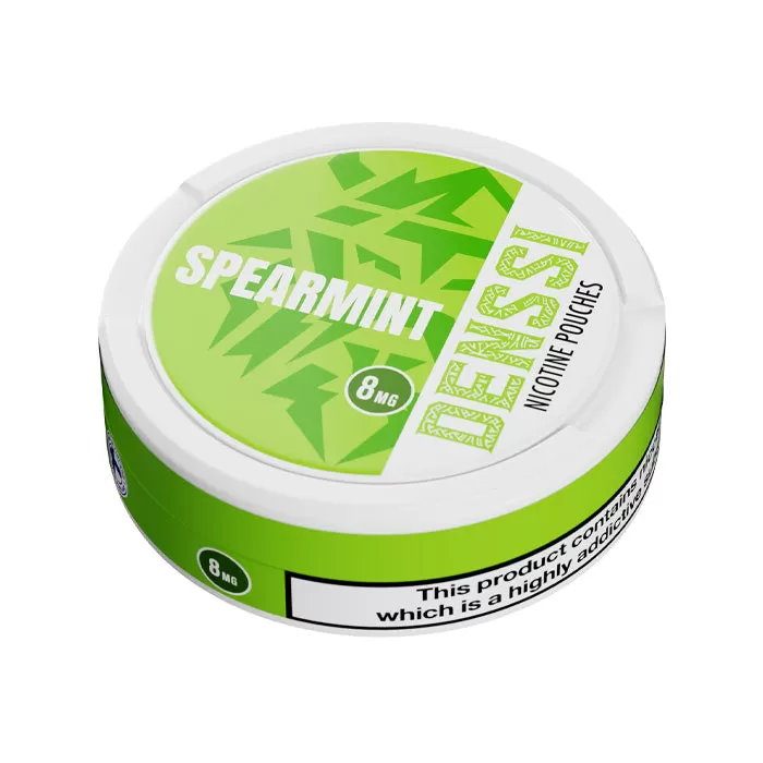 Denssi Spearmint Nicotine Pouches - 8mg