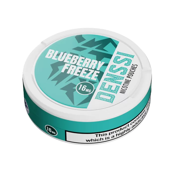 Denssi Blueberry Freeze Nicotine Pouches - 16mg - Image 2