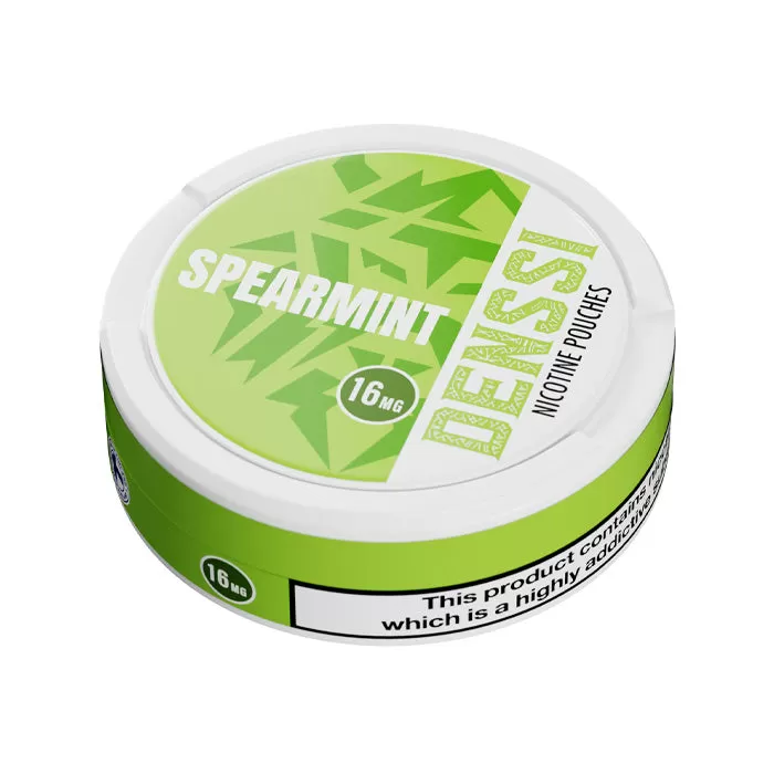 Denssi Spearmint Nicotine Pouches - 8mg - Image 2