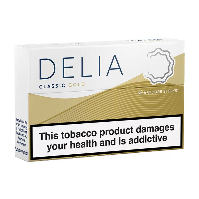 IQOS DELIA - Classic Gold Tobacco Sticks - Add On
