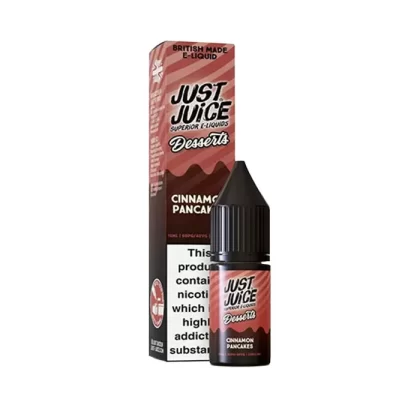 Cinnamon Pancakes Nic Salt E-Liquid by Just Juice Desserts - 10 mg - Medium Strength