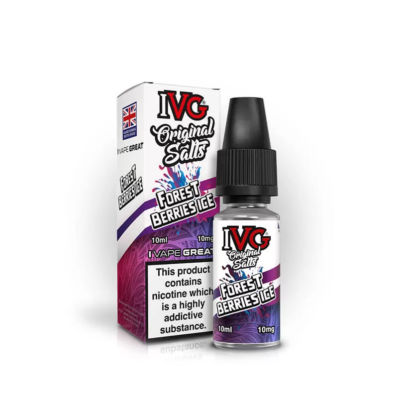 IVG Original Salts Forest Berries Ice 10ml E-Liquid - 10mg