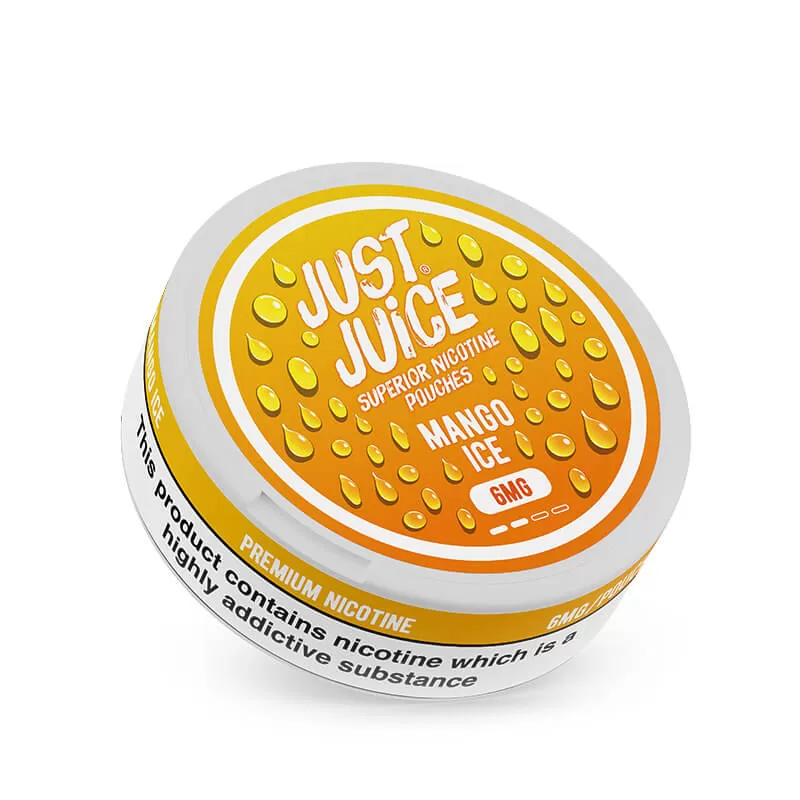 Just Juice Mango Ice Nic Pouches - 10mg / Pouch - Image 2
