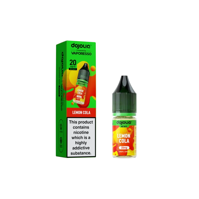 DojoLiq Lemon Cola 10ml Nic Salt E-Liquid by Vaporesso - 10mg - Image 2
